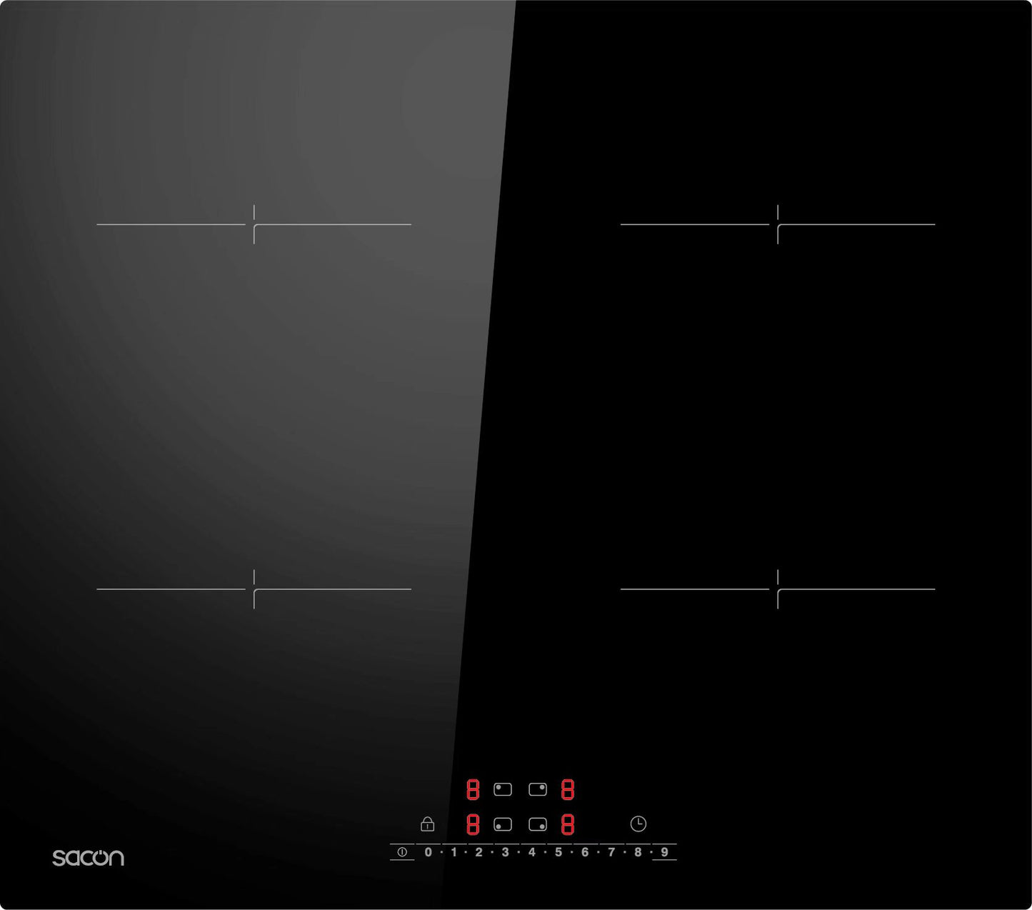 C64401B (4‑Zone Induction Hob)