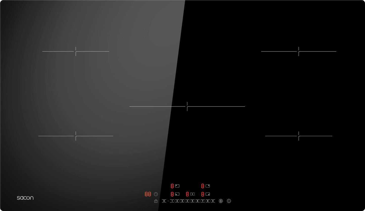 C95401B (5‑Zone High‑Power Induction Hob)